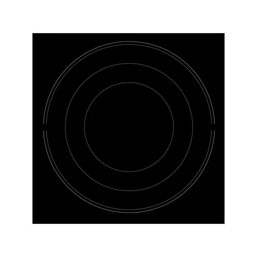 Ariston HR9020B Electric Cooktop, 90cm Black Ceramic 5 Burners with Child Lock and Residual Heat Indicators, Stylish Kitchen Appliance - ARISTON - Image 3